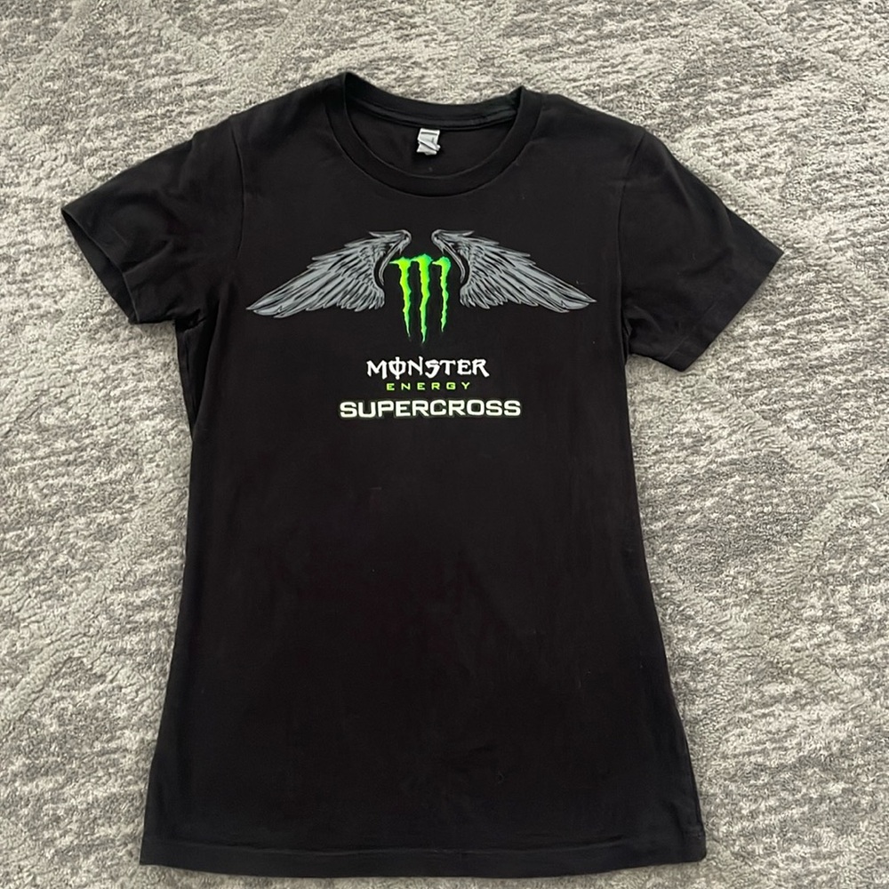 Monster energy supercross t shirt, small